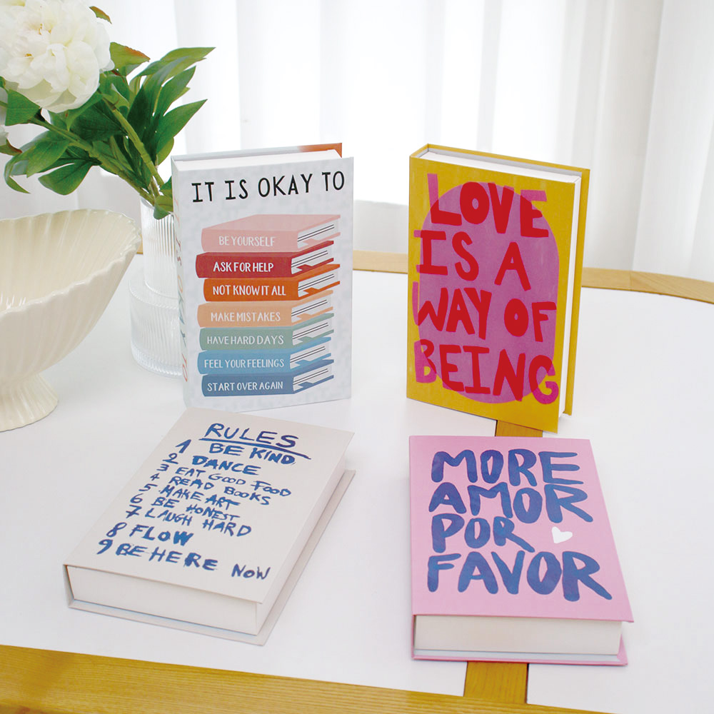 Home Decor Za - صناديق كتب مزيفة فاخرة للديكور، كتب