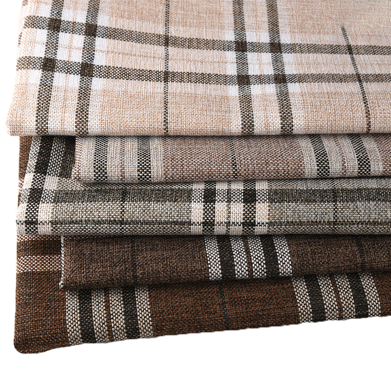 Linen Table Runner - قماش أريكة سميك من الكتان الخشن،