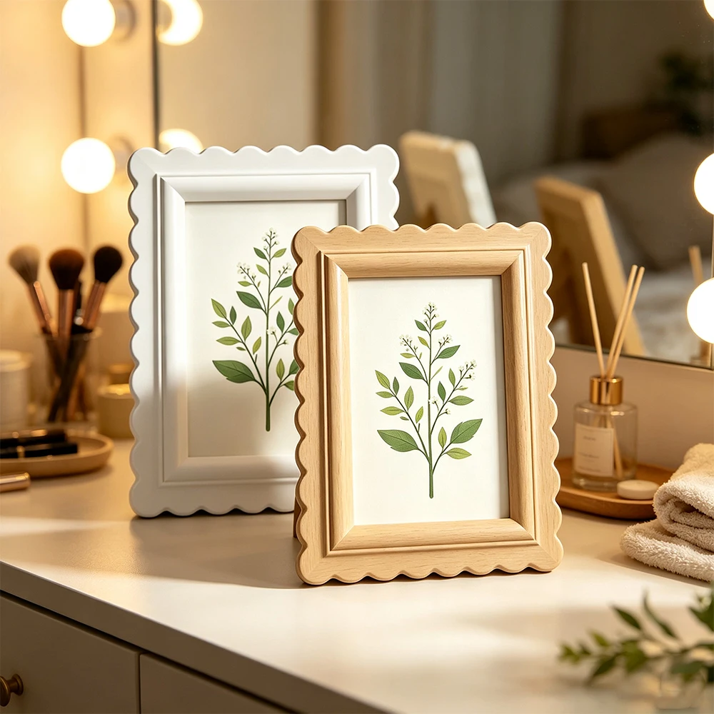 إطار صور بتصميم بوهو بيج بحواف - مراجعة Bamboo Photo Frame وسعره
