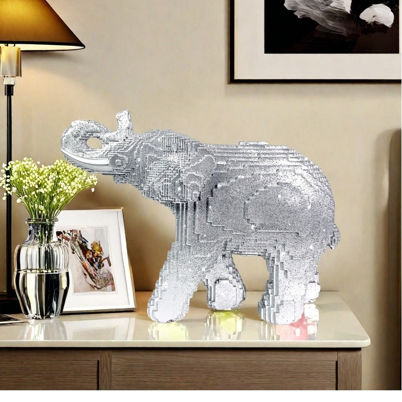 تمثال فيل من الراتنج، منحوتة ح - مراجعة Home Decor Theme وسعره
