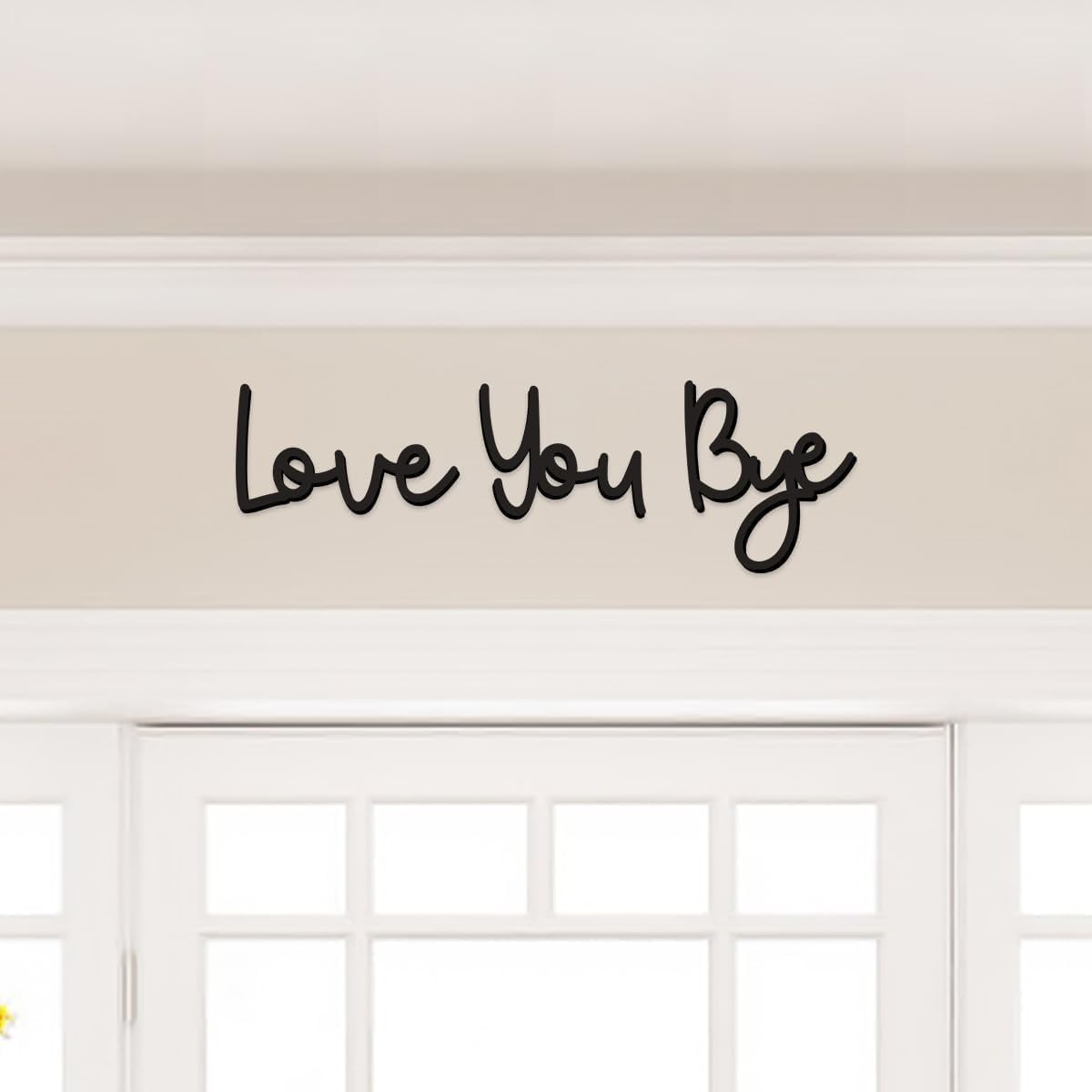 لافتة خشبية من Love yo ، ديكور - مراجعة Home Decor Y2K وسعره