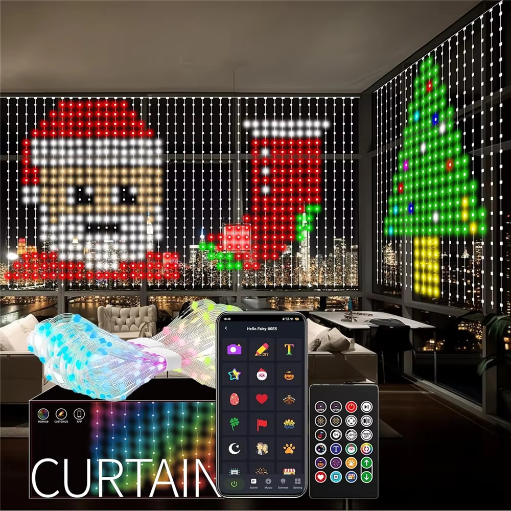 أضواء ستارة ذكية RGB قابلة للب - مراجعة Home Decor Free App وسعره