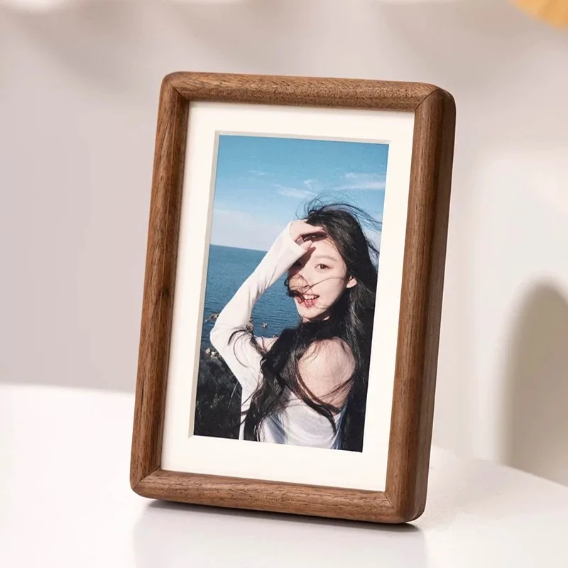إطار صور من خشب الجوز الأسود ا - مراجعة Bamboo Photo Frame وسعره