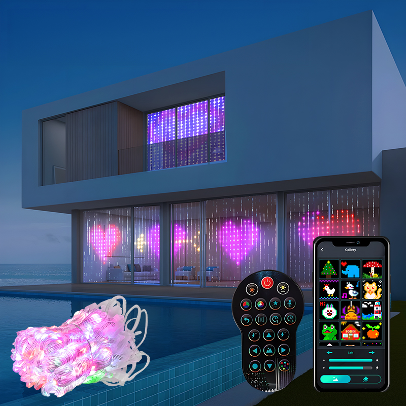 ضوء ستارة ذكي RGBIC ، LEDs ، ت - مراجعة Home Decor Free App وسعره