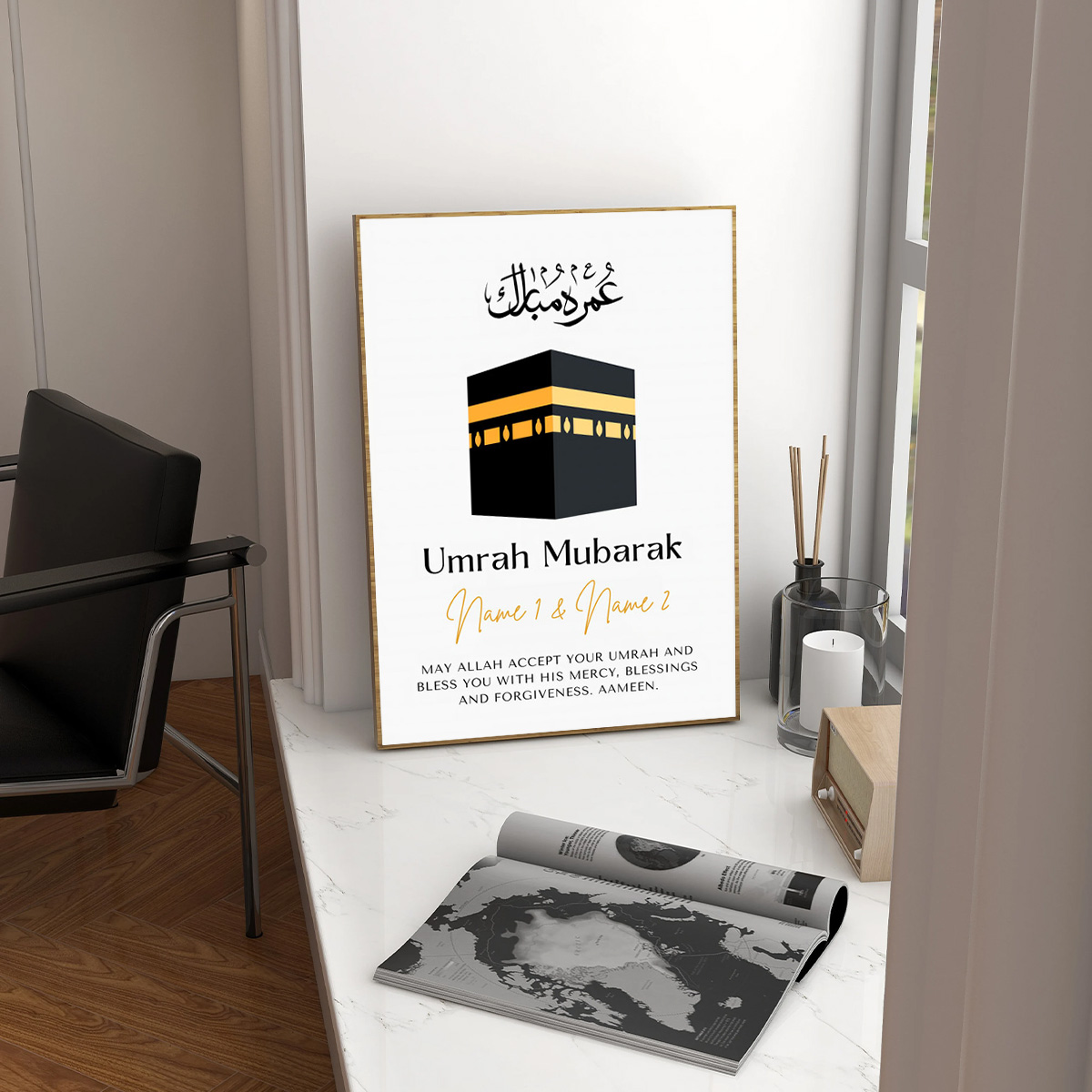 شخصية مخصصة اسم قماش طباعة ملص - مراجعة Home Decor Theme وسعره