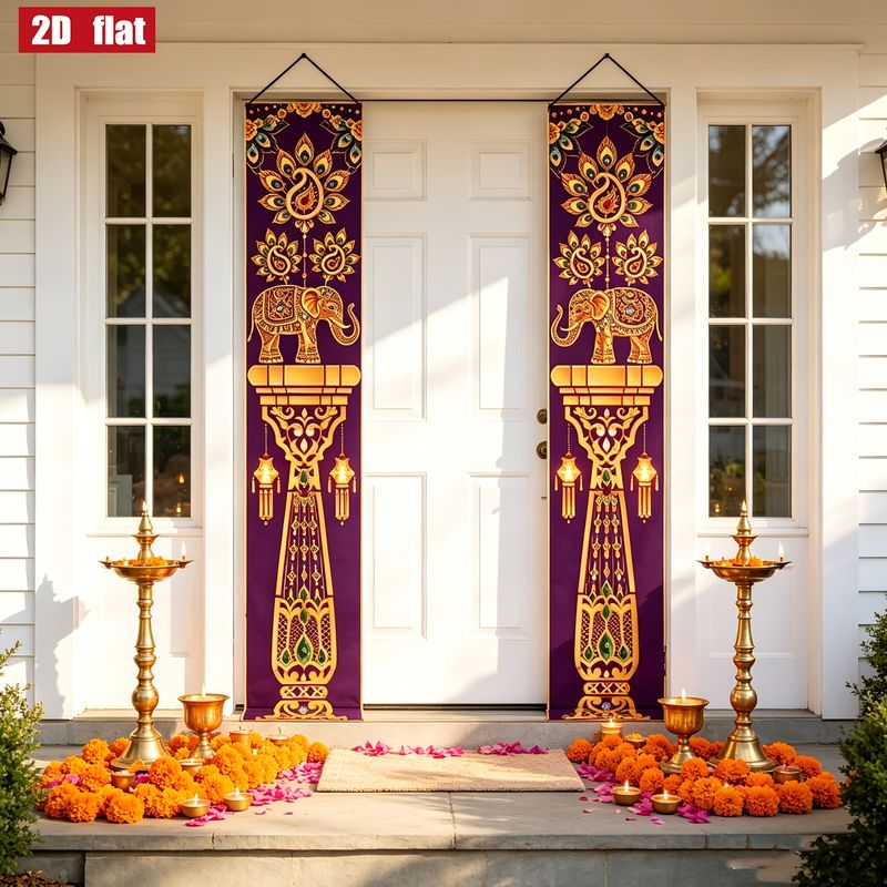 فيكاما قطعتان من لافتات الديوا - مراجعة Home Decor Indonesia وسعره