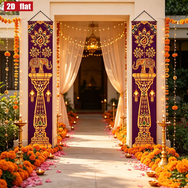 فيكاما قطعتان من لافتات الديوا - مراجعة Home Decor Indonesia وسعره