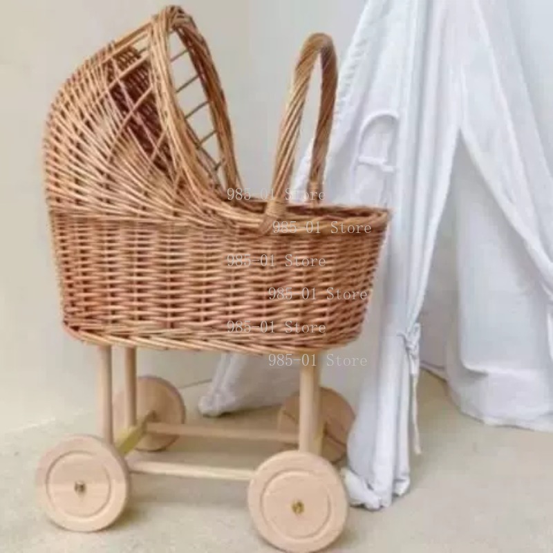 سلة تخزين متعددة الوظائف من ال - مراجعة Rattan Plant Basket وسعره