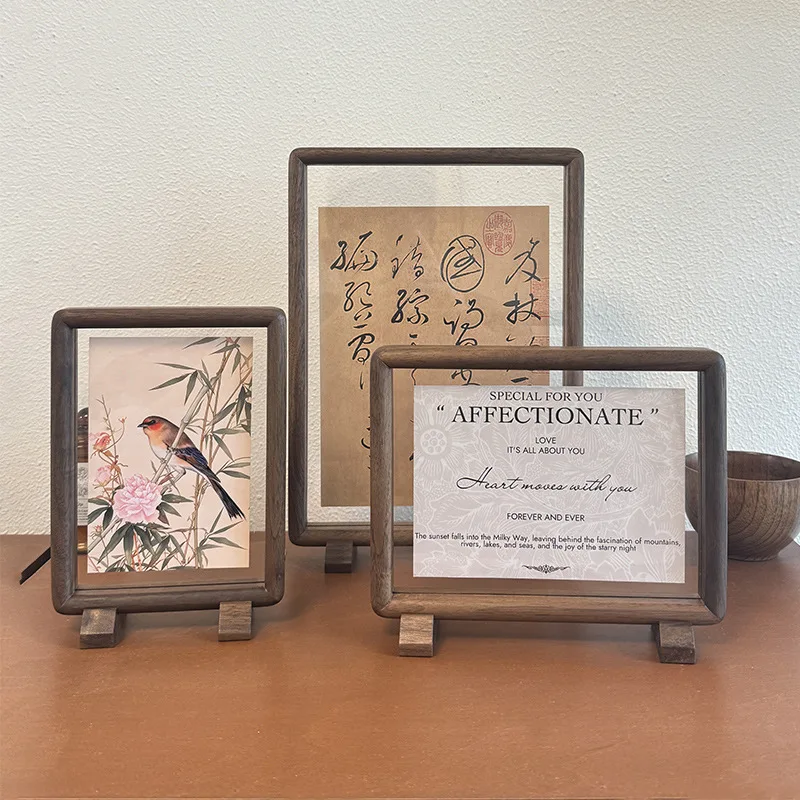 إطار صور مغناطيسي مزدوج الجوان - مراجعة Bamboo Photo Frame وسعره