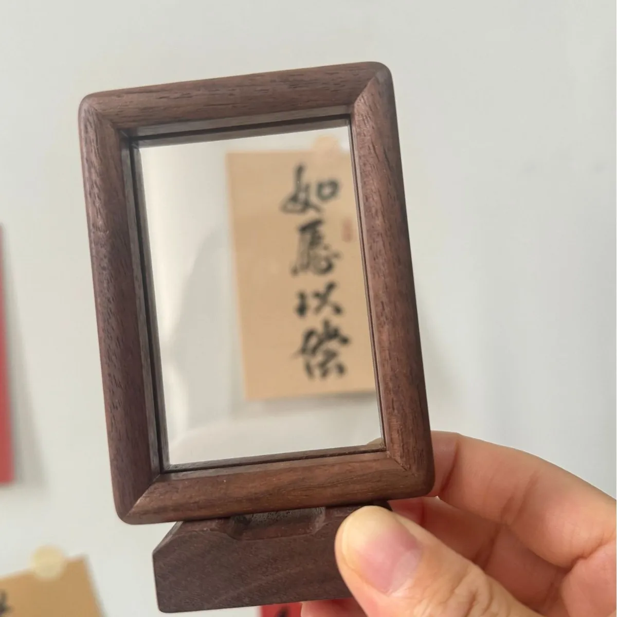 إطار صور مغناطيسي مزدوج الجوان - مراجعة Bamboo Photo Frame وسعره