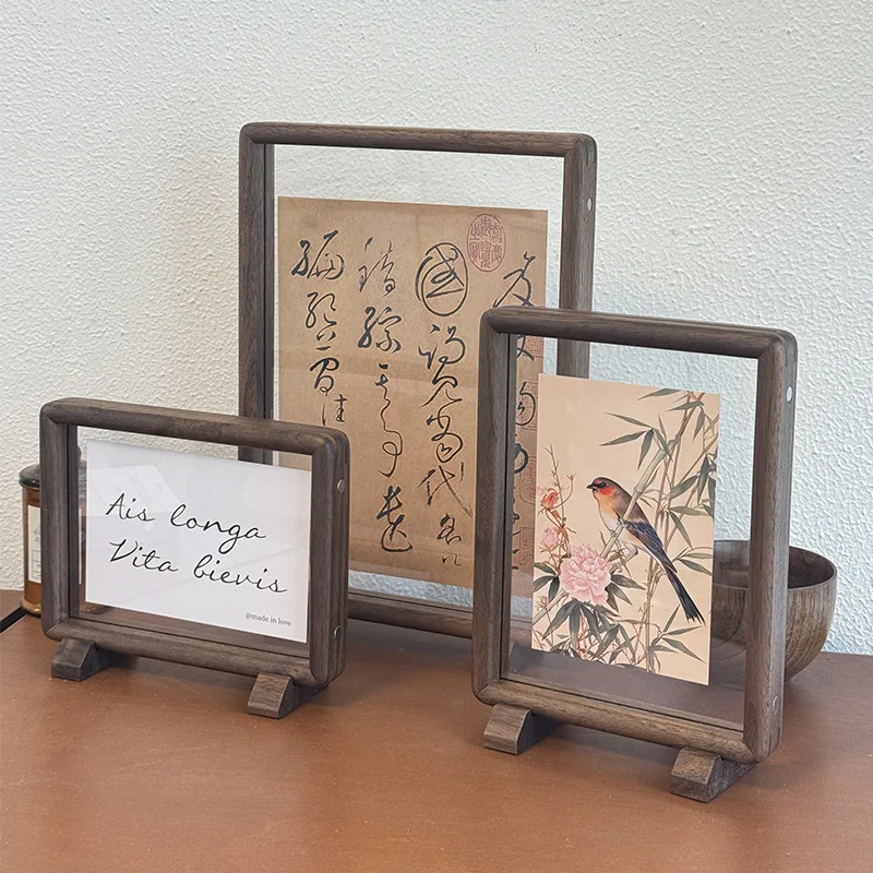 إطار صور مغناطيسي مزدوج الجوان - مراجعة Bamboo Photo Frame وسعره